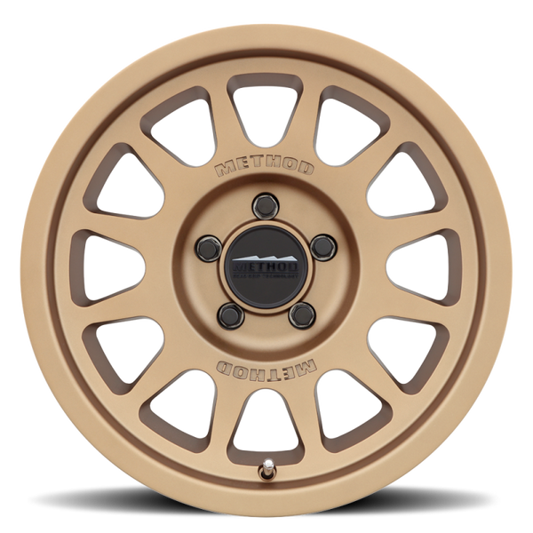 Method MR703 17x8.5 +35mm Offset 5x150 110.5mm CB Method Bronze Wheel