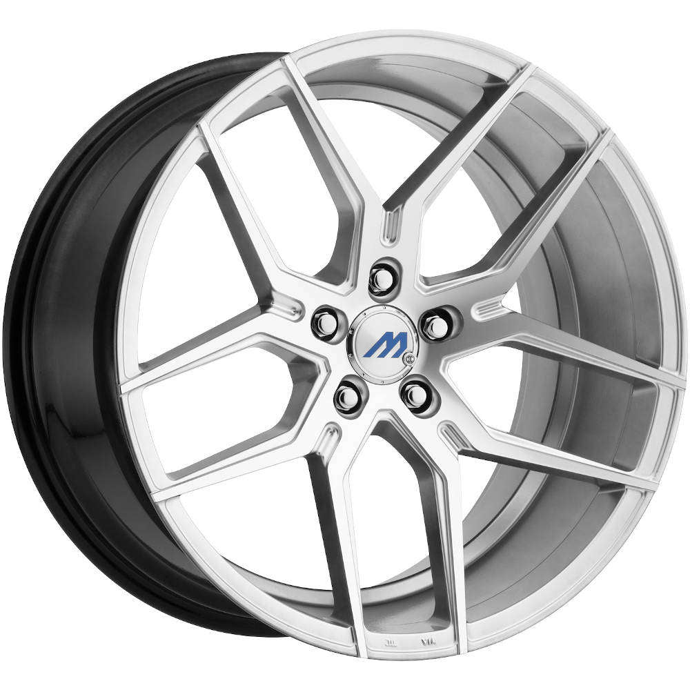 Mach ME4 Cast Alloy wheel - Hypersilver with Machined Spoke Faces ...