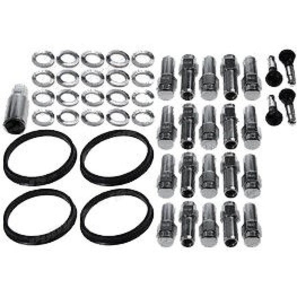 Race Star 12mmx1.5 GM Closed End Deluxe Lug Kit - 20 PK