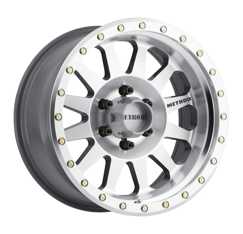 Method MR304 Double Standard 16x8 0mm Offset 6x5.5 108mm CB Machined/Clear Coat Wheel