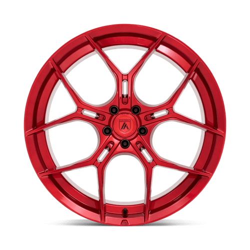 ABL-37 Monarch Cast Aluminum Wheel in Candy Red Finish from Asanti Wheels - View 4