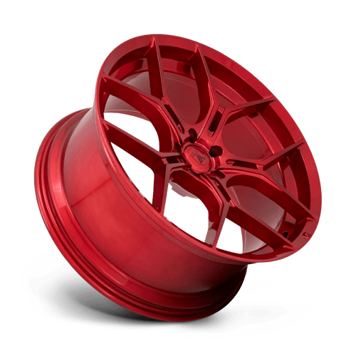 ABL-37 Monarch Cast Aluminum Wheel in Candy Red Finish from Asanti Wheels - View 3