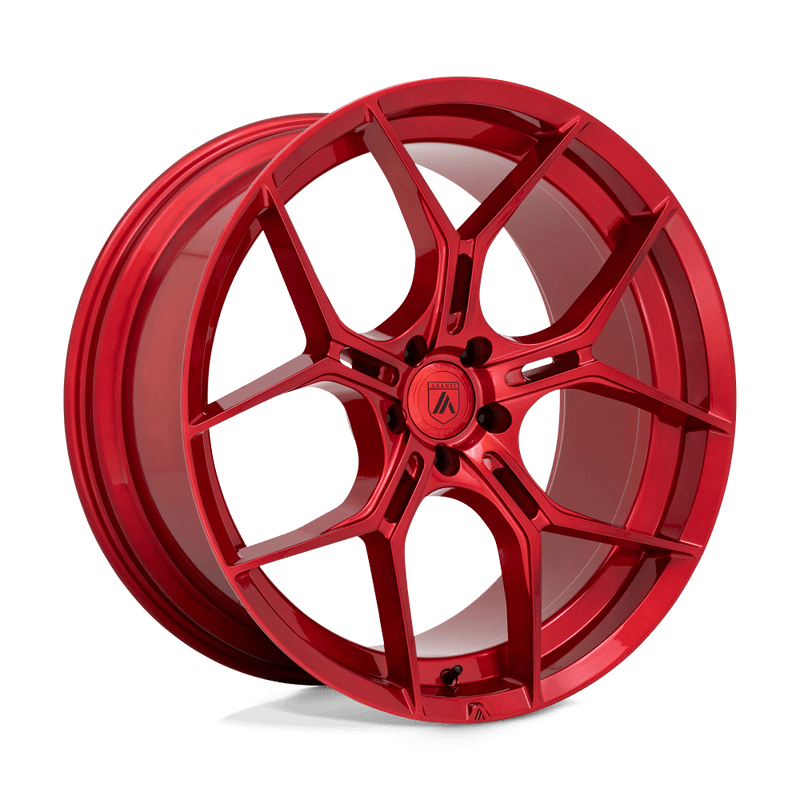 ABL-37 Monarch Cast Aluminum Wheel in Candy Red Finish from Asanti Wheels - View 1