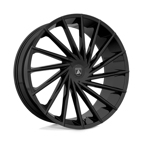 ABL-18 Matar Cast Aluminum Wheel in Gloss Black Finish from Asanti Wheels - View 2