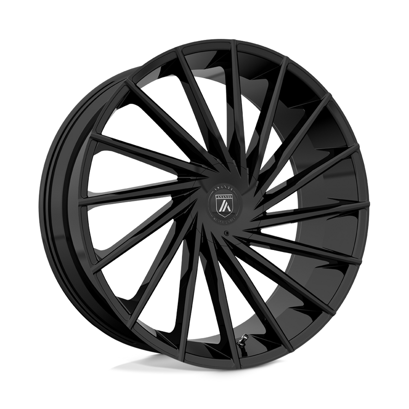 ABL-18 Matar Cast Aluminum Wheel in Gloss Black Finish from Asanti Wheels - View 1