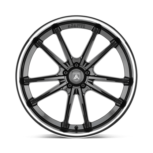 ABL-23 Sigma Cast Aluminum Wheel in Gloss Black Chrome Lip Finish from Asanti Wheels - View 3