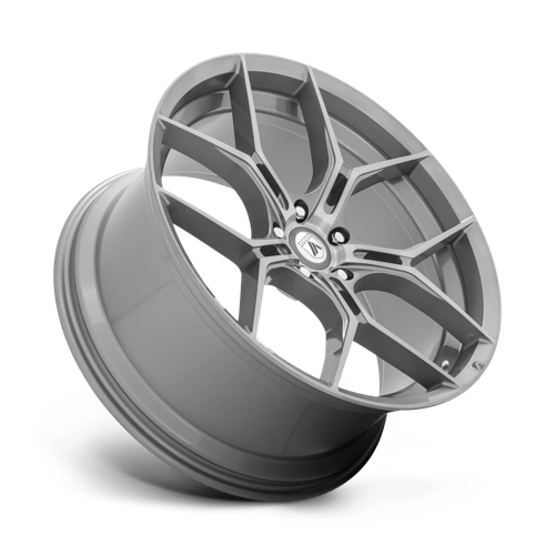 ABL-37 Monarch Cast Aluminum Wheel in Titanium Brushed Finish from Asanti Wheels - View 3
