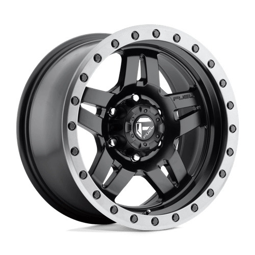 D557 ANZA Cast Aluminum Wheel in Matte Black Gunmetal Ring Finish from Fuel Wheels - View 2