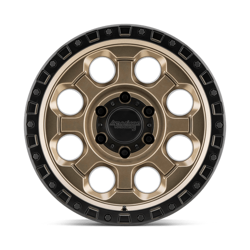 American Racing AR201 Cast Aluminum Wheel - Matte Bronze With Black Lip