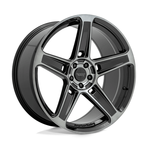 AR936 Cast Aluminum Wheel in Gloss Black with Gray Tint Finish from American Racing Wheels - View 2