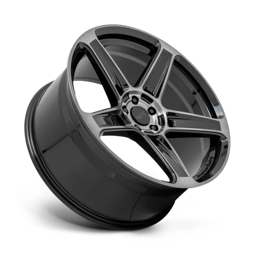 AR936 Cast Aluminum Wheel in Gloss Black with Gray Tint Finish from American Racing Wheels - View 3