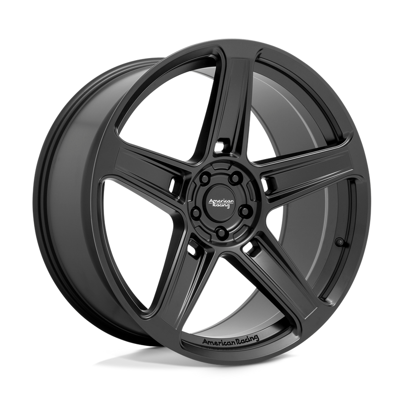 AR936 Cast Aluminum Wheel in Satin Black Finish from American Racing Wheels - View 1