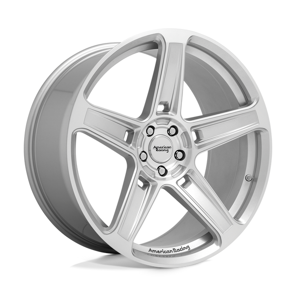 AR936 Cast Aluminum Wheel in Machined Silver Finish from American Racing Wheels - View 1