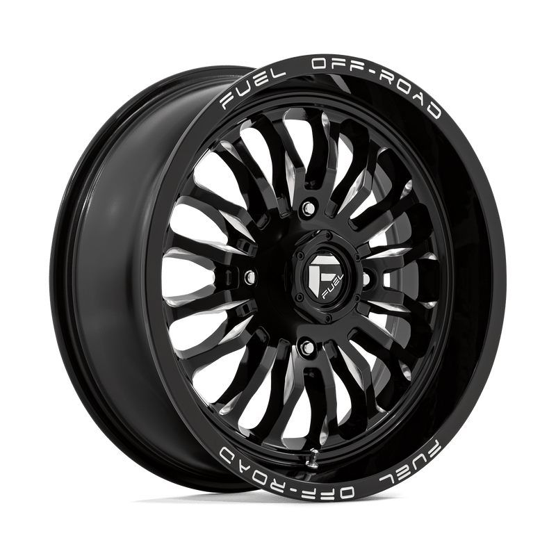 D821 ARC UTV Cast Aluminum Wheel in Gloss Black Milled Finish from Fuel Wheels - View 1
