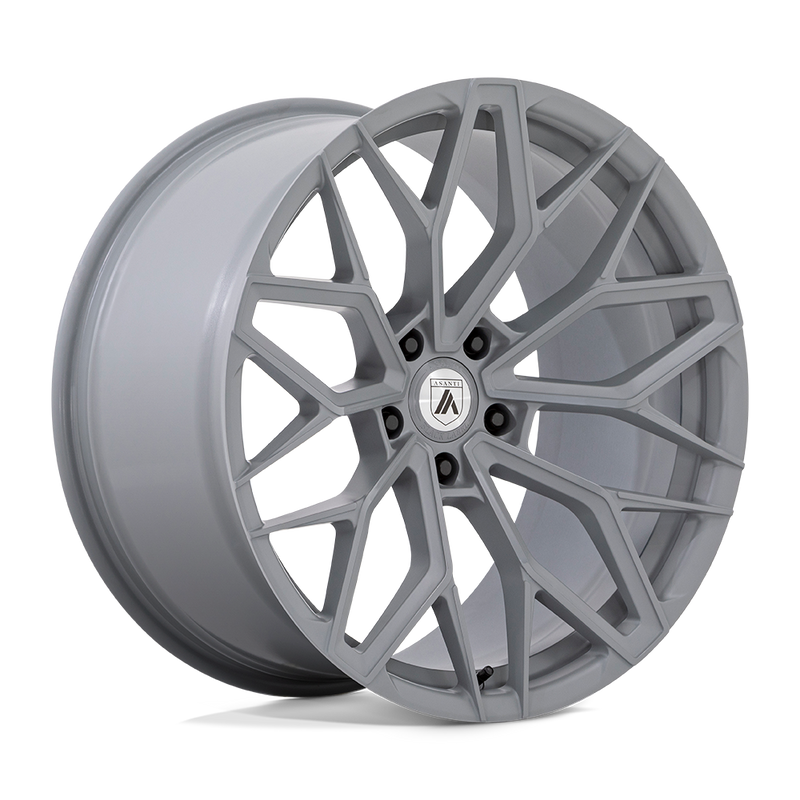 ABL-39 Mogul Flow Formed Aluminum Wheel in Two Toned Battleship Gray Finish from Asanti Wheels - View 1