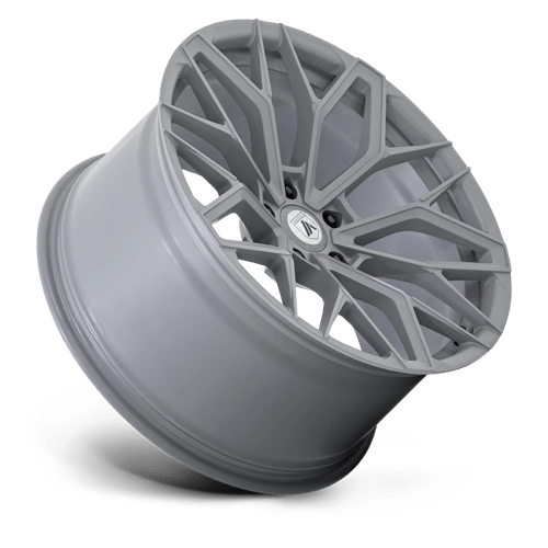ABL-39 Mogul Flow Formed Aluminum Wheel in Two Toned Battleship Gray Finish from Asanti Wheels - View 3
