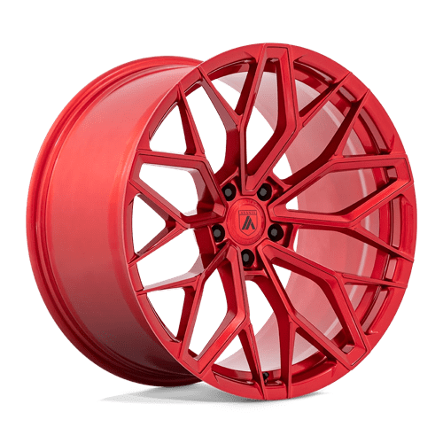 ABL-39 Mogul Flow Formed Aluminum Wheel in Candy Red Finish from Asanti Wheels - View 2