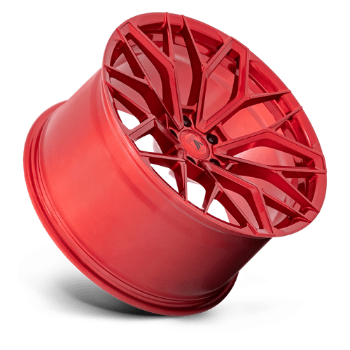 ABL-39 Mogul Flow Formed Aluminum Wheel in Candy Red Finish from Asanti Wheels - View 3