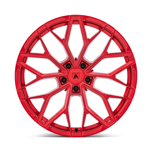 ABL-39 Mogul Flow Formed Aluminum Wheel in Candy Red Finish from Asanti Wheels - View 4