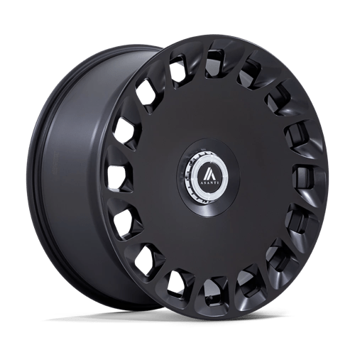 ABL-45 Aristocrat Cast Aluminum Wheel in Matte Black Finish from Asanti Wheels - View 2
