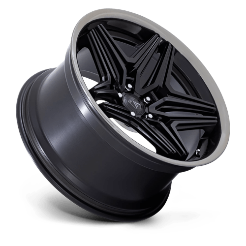 ABL-46 DUKE Cast Aluminum Wheel in Satin Black with Double Dark Tinted Lip Finish from Asanti Wheels - View 3