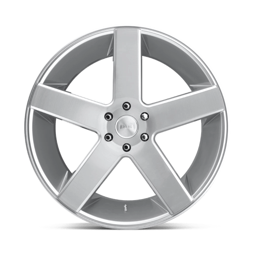 S218 Baller Cast Aluminum Wheel in Gloss Silver Brushed Finish from DUB Wheels - View 4