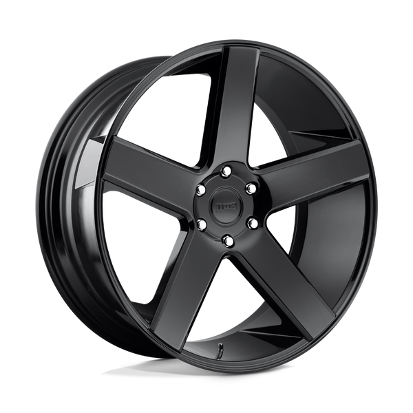S216 Baller Cast Aluminum Wheel in Gloss Black Finish from DUB Wheels - View 1