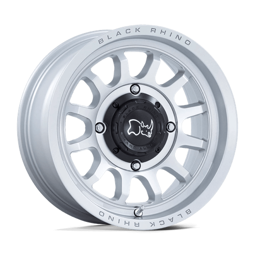 Rapid UTV Cast Aluminum Wheel in Hyper Silver with Machined Face Finish from Black Rhino Wheels - View 2