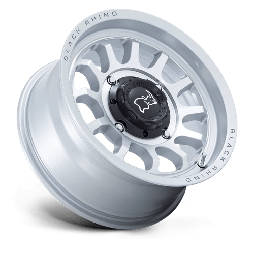 Rapid UTV Cast Aluminum Wheel in Hyper Silver with Machined Face Finish from Black Rhino Wheels - View 3