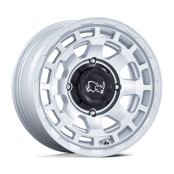 Chamber UTV Cast Aluminum Wheel in Hyper Silver with Machined Face Finish from Black Rhino Wheels - View 1