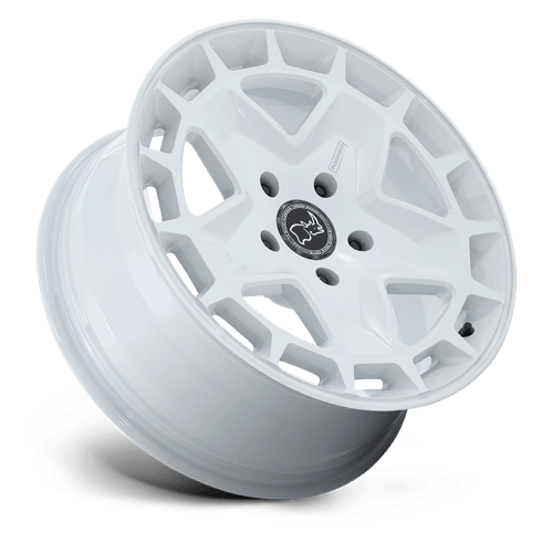 Corsica Monoblock Forged Wheel in Gloss White Finish from Black Rhino Wheels - View 3