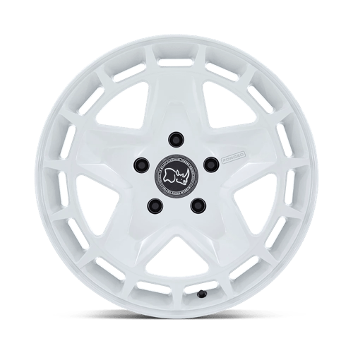 Corsica Monoblock Forged Wheel in Gloss White Finish from Black Rhino Wheels - View 4