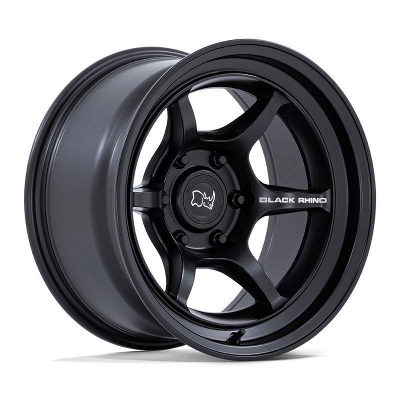 Shogun Flow Formed Aluminum Wheel in Matte Black Finish from Black Rhino Wheels - View 1