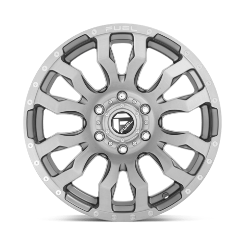 D693 Blitz Cast Aluminum Wheel in Platinum Finish from Fuel Wheels - View 5