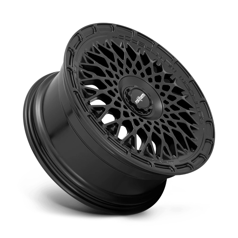 Rotiform BLQ-C Cast Aluminum Wheel - Matte Black (R165)