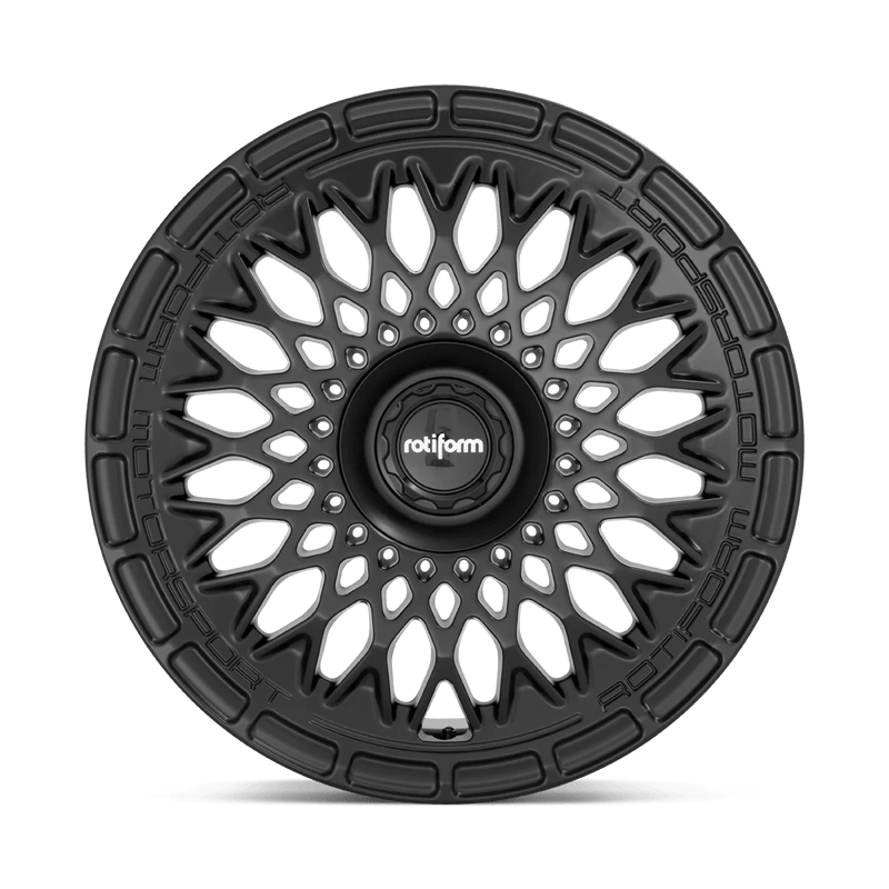 Rotiform BLQ-C Cast Aluminum Wheel - Matte Black (R165)