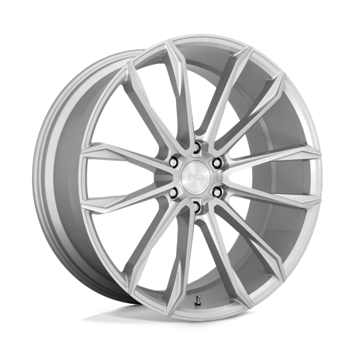 S248 Clout Cast Aluminum Wheel in Gloss Silver Brushed Finish from DUB Wheels - View 2