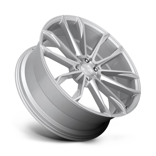 S248 Clout Cast Aluminum Wheel in Gloss Silver Brushed Finish from DUB Wheels - View 3