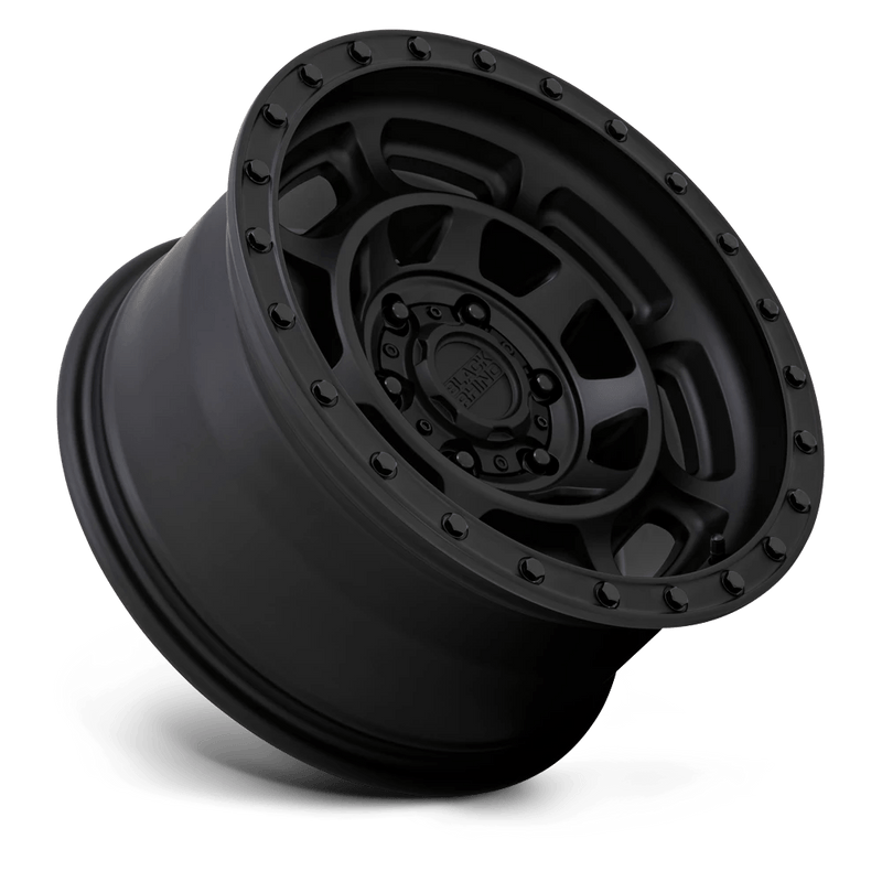 Black Rhino Convoy Cast Aluminum Wheel - Matte Black