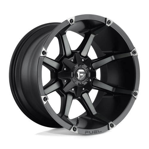D556 Coupler Cast Aluminum Wheel in Matte Black Double Dark Tint Finish from Fuel Wheels - View 2