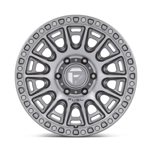 D833 Cycle Cast Aluminum Wheel in Platinum Finish from Fuel Wheels - View 5