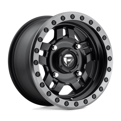 D557 ANZA Cast Aluminum Wheel in Matte Black Gunmetal Ring Finish from Fuel Wheels - View 2