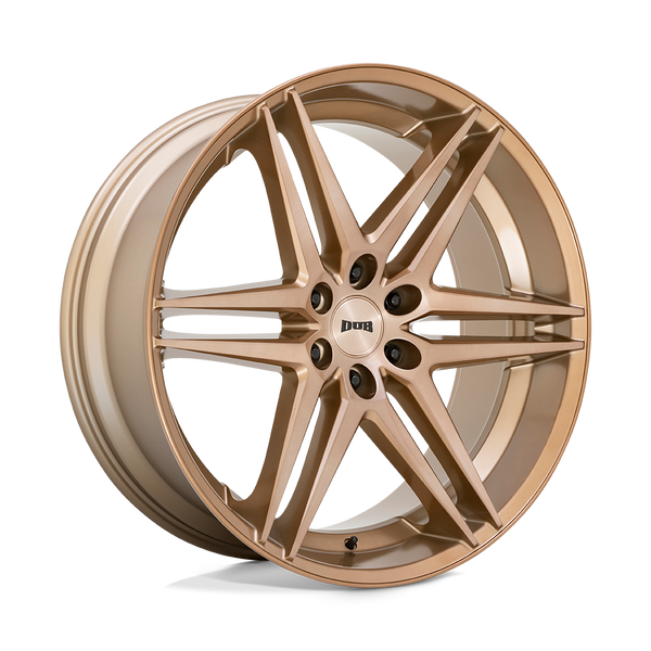 S266 Dirty DOG Cast Aluminum Wheel in Platinum Bronze Finish from DUB Wheels - View 1