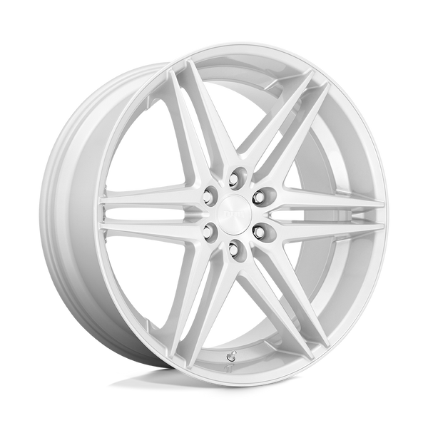 S270 Dirty DOG Cast Aluminum Wheel in Silver with Brushed Face Finish from DUB Wheels - View 1