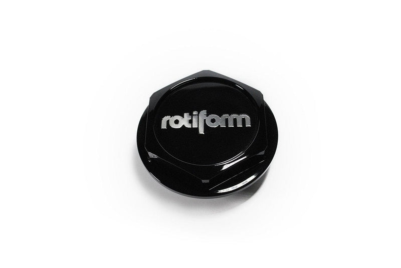Rotiform Billet Hex Nut (AeroDisc) - Black 32170-26-AB