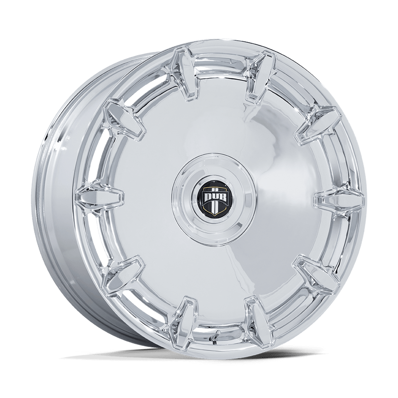 DC271 Cheef Cast Aluminum Wheel in Chrome Finish from DUB Wheels - View 1