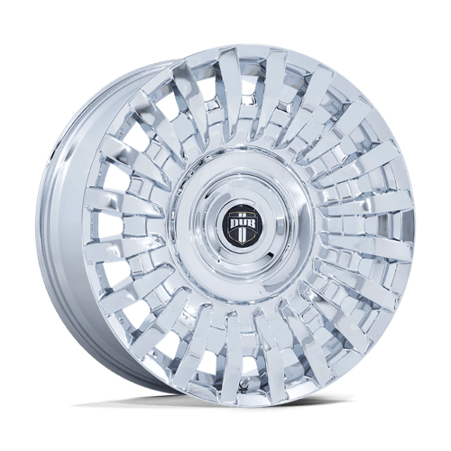 DC272 Honcho Cast Aluminum Wheel in Chrome Finish from DUB Wheels - View 2