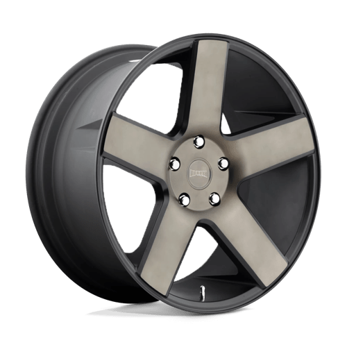 S116 Baller Cast Aluminum Wheel in Matte Black Double Dark Tint Finish from DUB Wheels - View 2