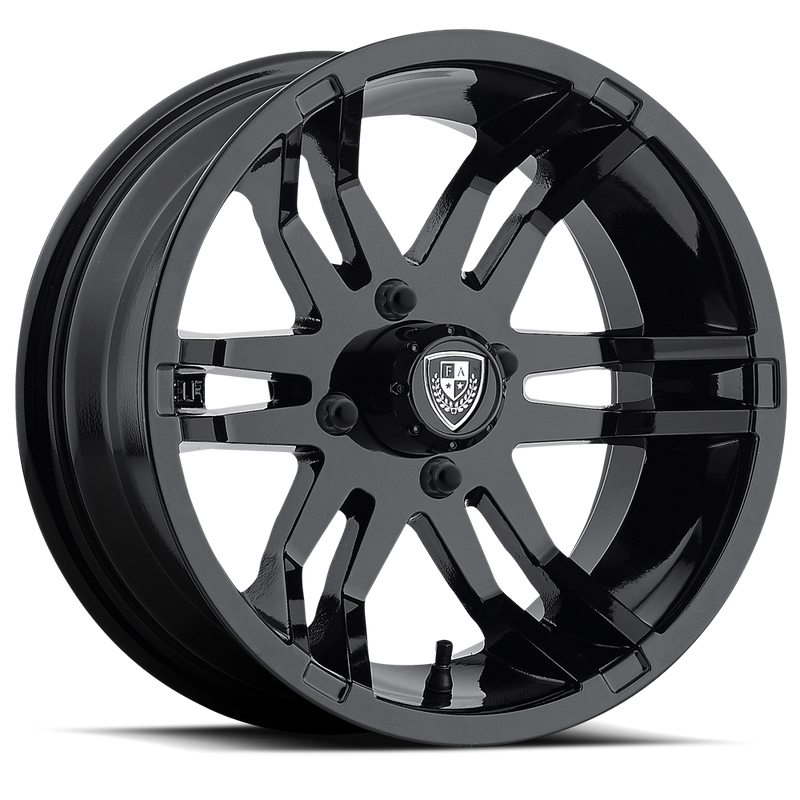 FA140 FLEX Cast Aluminum Wheel in Gloss Black Finish from Fairway Alloys Wheels - View 1