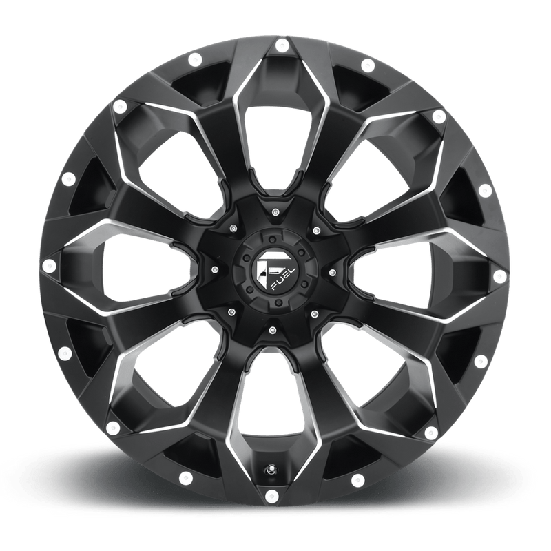 Fuel D546 Assault Cast Aluminum Wheel - Matte Black Milled